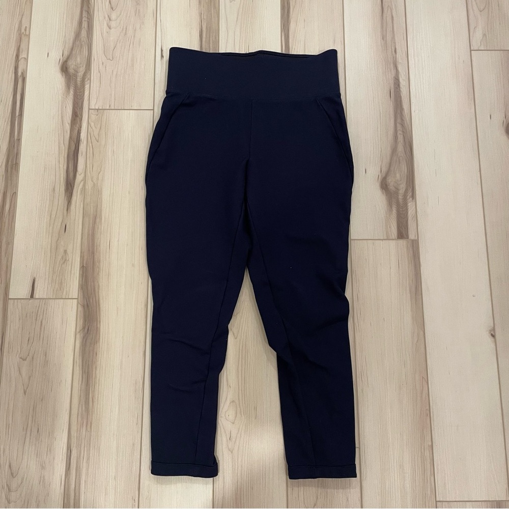 Brass Navy Pocket Skinny Leggings Pants